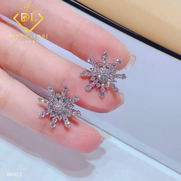 Bông Tai Kim Cương – B600.2